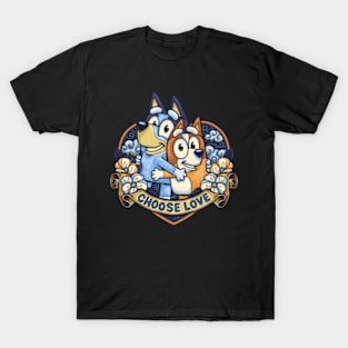 bluey love T-Shirt